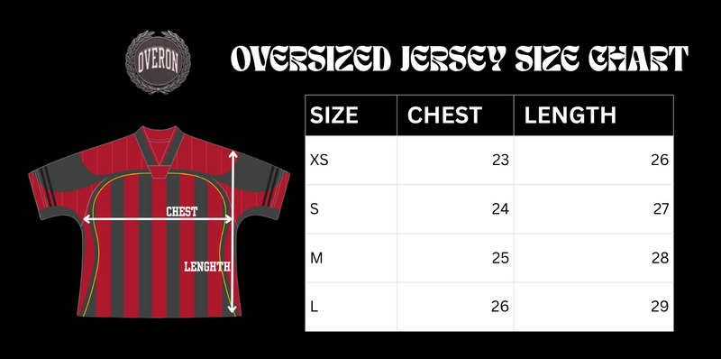 Size chart for Spain: The 